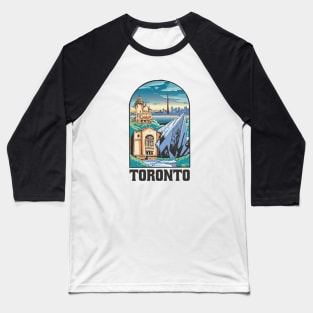 City of  Toronto in Ontario , Canada Baseball T-Shirt